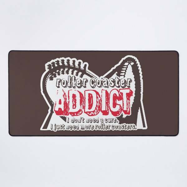 Item preview, Roller Coaster Addict designed and sold by Thrilltography.