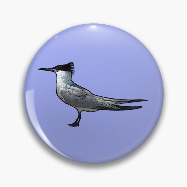 Item preview,  A Sandwich Tern Black Alternate Design Painting Print designed and sold by designsasstultd.
