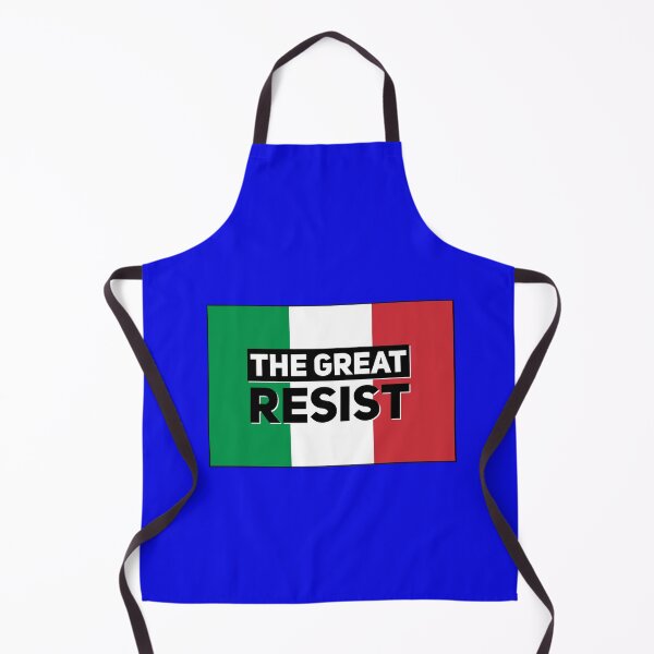 Item preview, THE GREAT RESIST ITALIAN FLAG designed and sold by GraffitiBomberZ.