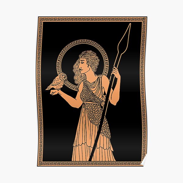 Athena Pottery Poster