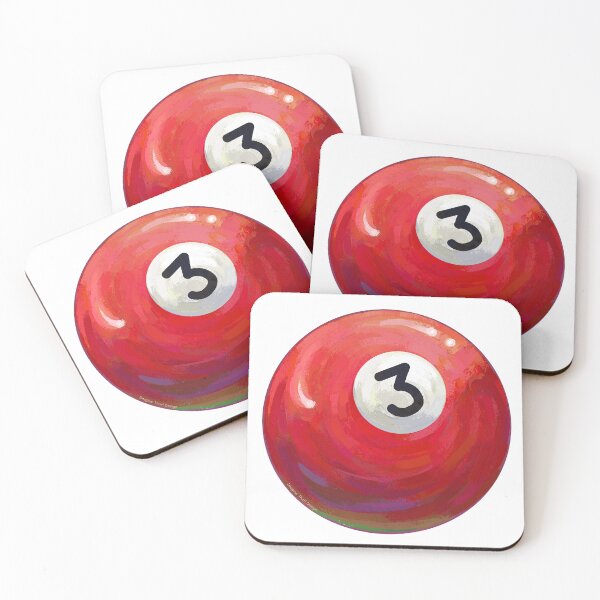 Item preview, Billiards 3 Ball designed and sold by ImagineThatNYC.