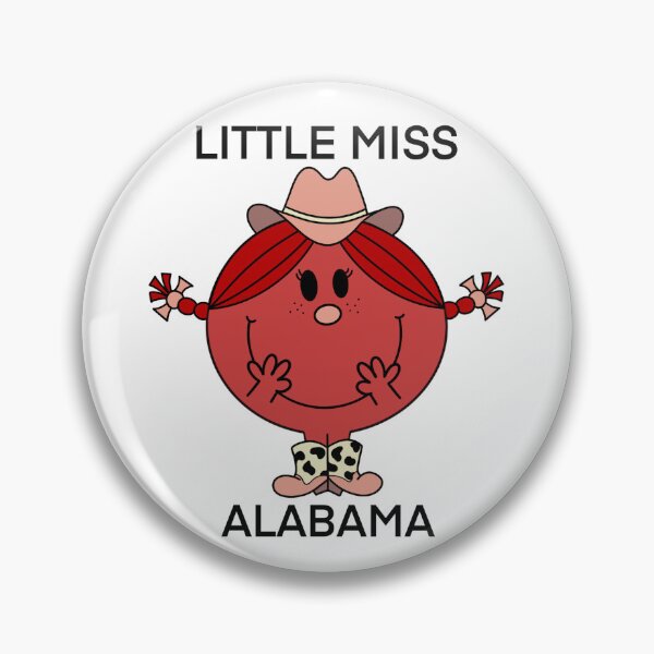 Item preview, "Little Miss Alabama" Sticker designed and sold by sfsart.