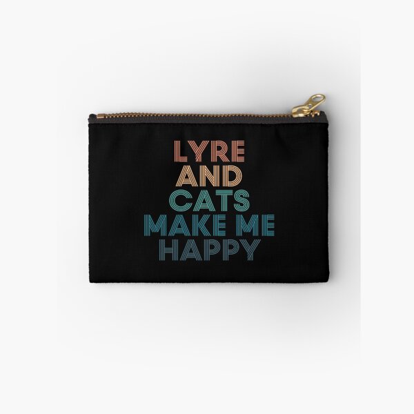 Item preview, Lyre And Cats Make Me Happy- Gift for Lyre & Cats Fans designed and sold by kindxinn.