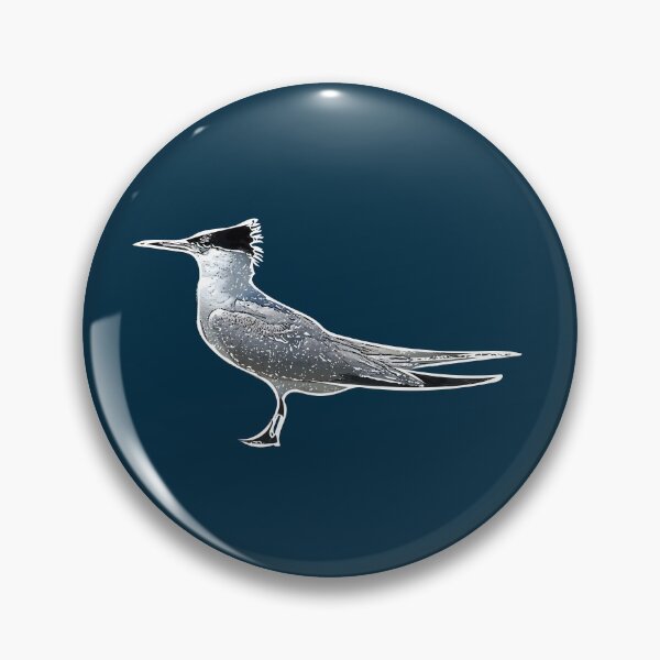 Item preview, A Sandwich Tern White Alternate Design Painting Print designed and sold by designsasstultd.