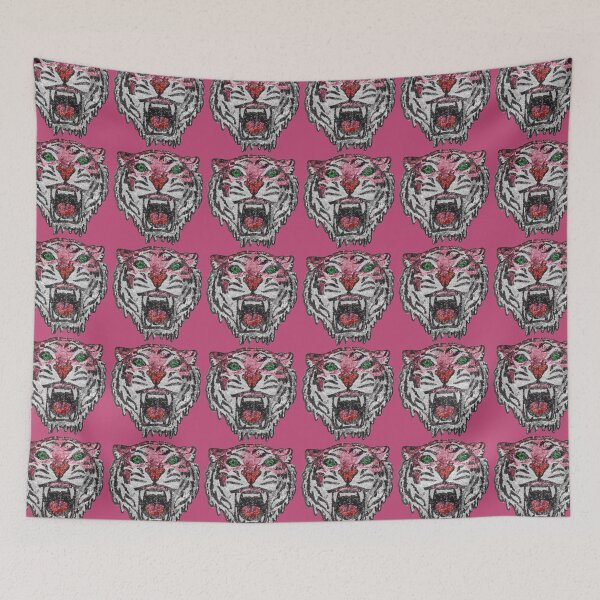 Item preview, Sequin Tiger Head designed and sold by Clancy Rodgers.