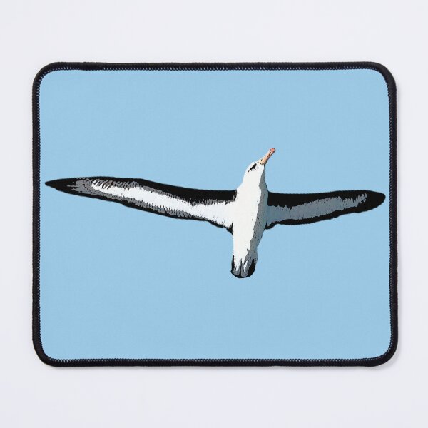 Item preview, A Black Browed Albatross Mollymawk Color Design Painting Print designed and sold by designsasstultd.