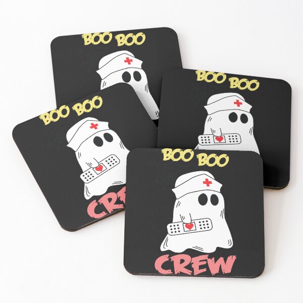 Item preview, Boo Boo Crew Funny Halloween Nurse Ghost  designed and sold by Ay-mane.