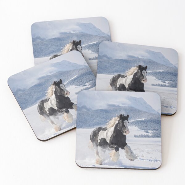 Item preview, Snowy Gypsy Vanner designed and sold by OryPhotography.