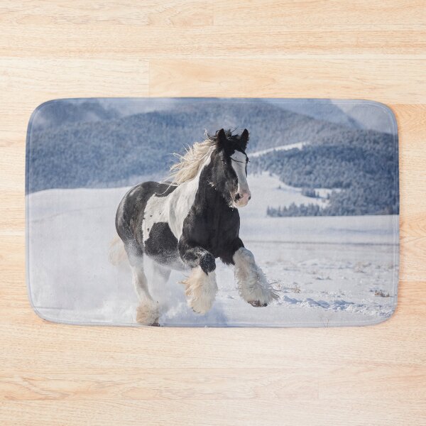 Item preview, Snowy Gypsy Vanner designed and sold by OryPhotography.
