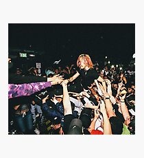 Lil Pump Crowd Surfing Photographic Print
