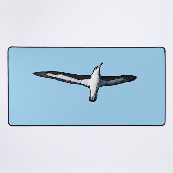 Item preview,  A Black Browed Albatross Mollymawk Black Alternate Design Painting Print designed and sold by designsasstultd.