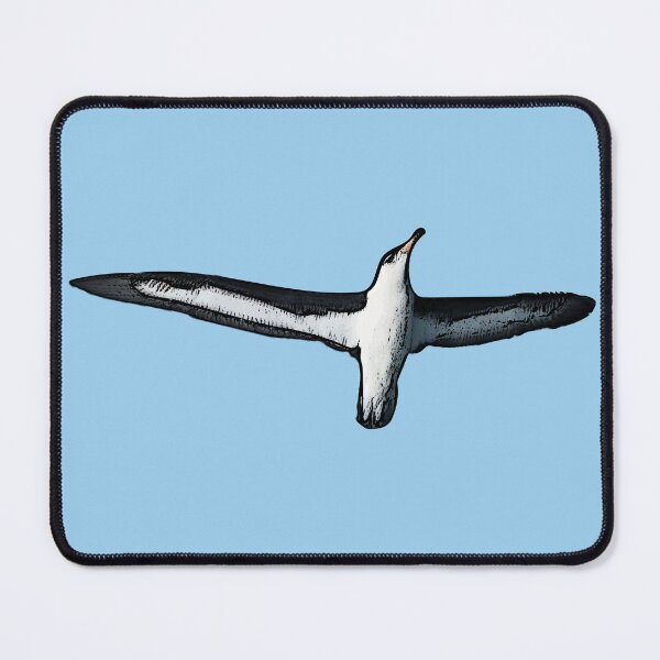 Item preview, A Black Browed Albatross Mollymawk Black Alternate Design Painting Print designed and sold by designsasstultd.