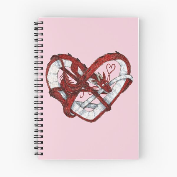 Item preview, Tangled Love Heart Floof Dragon designed and sold by EmilyJaneArt.