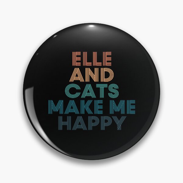 Item preview, Elle And Cats Make Me Happy- Gift for Elle & Cats Fans designed and sold by kindxinn.