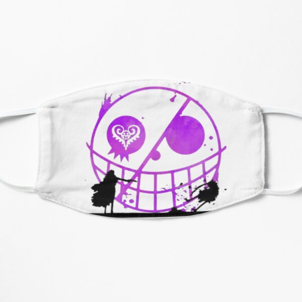 Doffy shoot corazon for tshirt Flat Mask