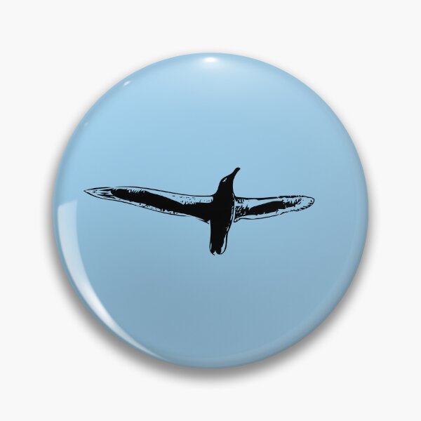 Item preview, A Black Browed Albatross Mollymawk Black Design Painting Print designed and sold by designsasstultd.