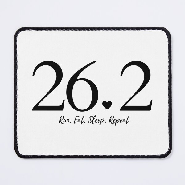 Item preview, Marathon. Run. Eat. Sleep. Repeat. 26.2 designed and sold by Lucha-Morena.