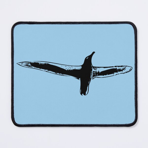 Item preview, A Black Browed Albatross Mollymawk Black Design Painting Print designed and sold by designsasstultd.