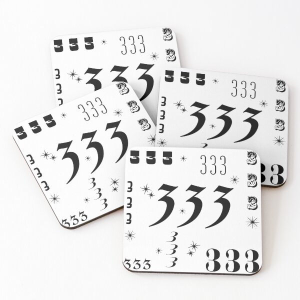 Item preview, 333 angel numbers support designed and sold by mandeegirl17.