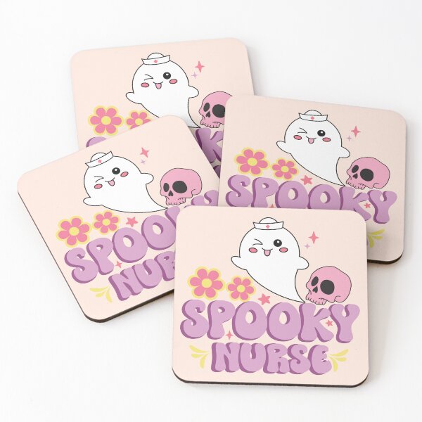 Item preview, spooky nurse Funny Halloween Nurse Ghost  designed and sold by Ay-mane.