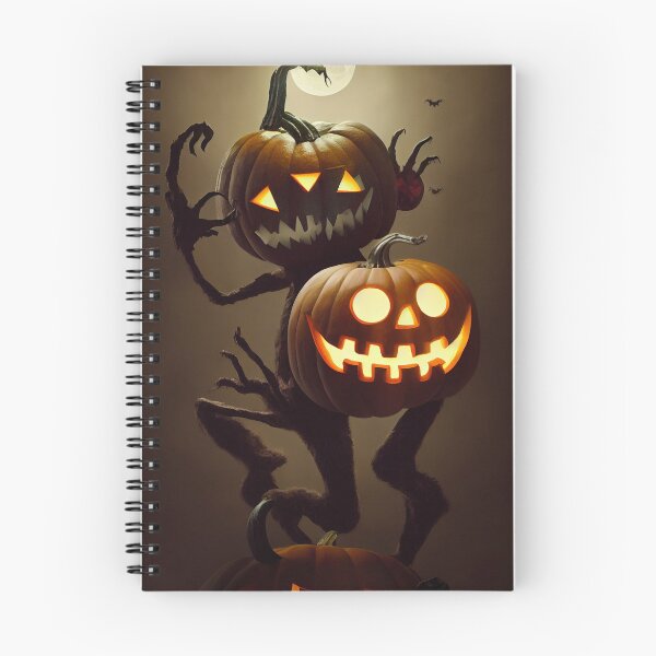 Item preview, Halloween monster with scary pumpkin head designed and sold by ai1art.