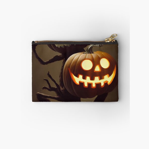 Item preview, Halloween monster with scary pumpkin head designed and sold by ai1art.