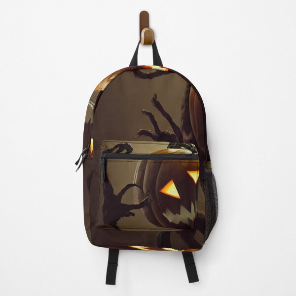 Item preview, Halloween monster with scary pumpkin head designed and sold by ai1art.