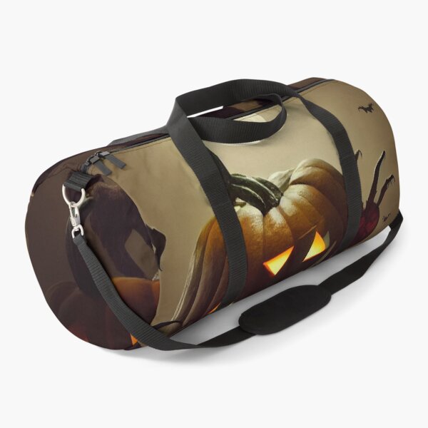 Item preview, Halloween monster with scary pumpkin head designed and sold by ai1art.
