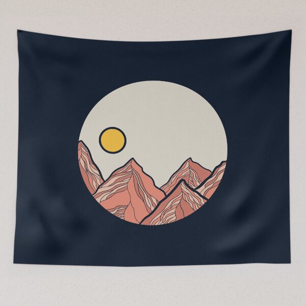 Item preview, Sunlit Mountains designed and sold by AprilCreations.