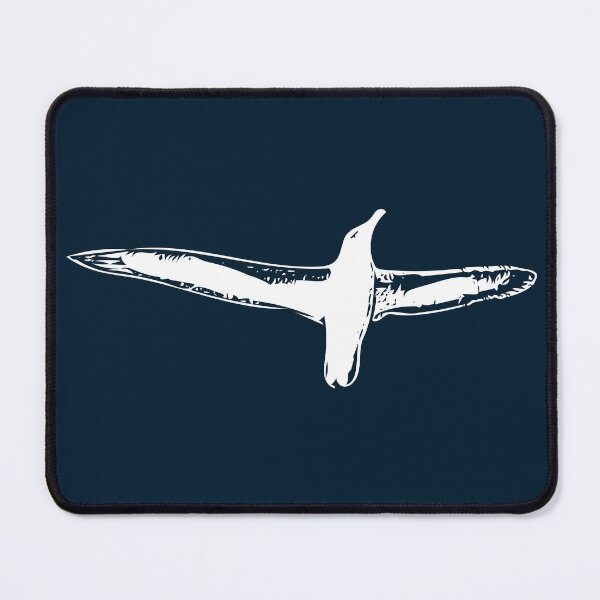 Item preview, A Black Browed Albatross Mollymawk White Alternate Design Painting Print designed and sold by designsasstultd.