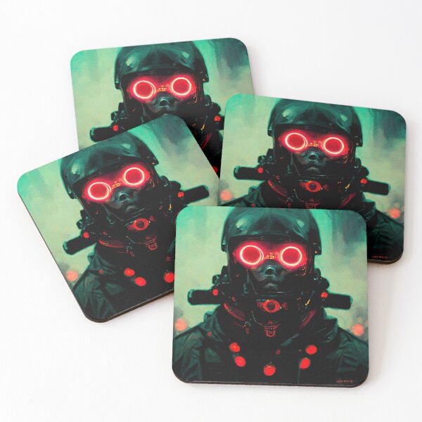 Item preview, cyberpunk soldier designed and sold by NISATO-ART.