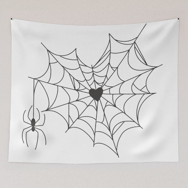 Item preview, Heart Spider Web designed and sold by Olha Horetska.