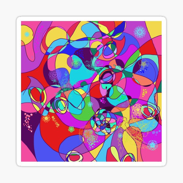 My Crazy Life Sticker