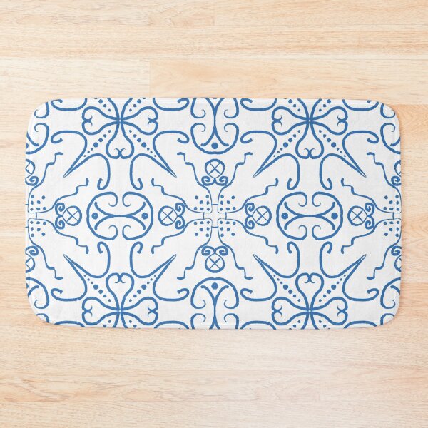 Item preview, Blue Filigree designed and sold by Karen Eutemey.