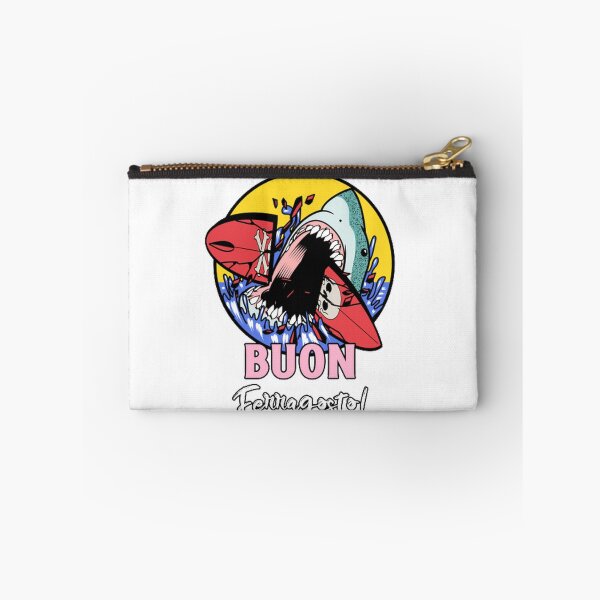 Item preview, Buon Ferragosto : Funny shark atack meme sticker designed and sold by Rodayna Elnaggar.
