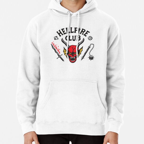 Stranger Things - Hellfire Club Girls Hoodie - Shirtstore