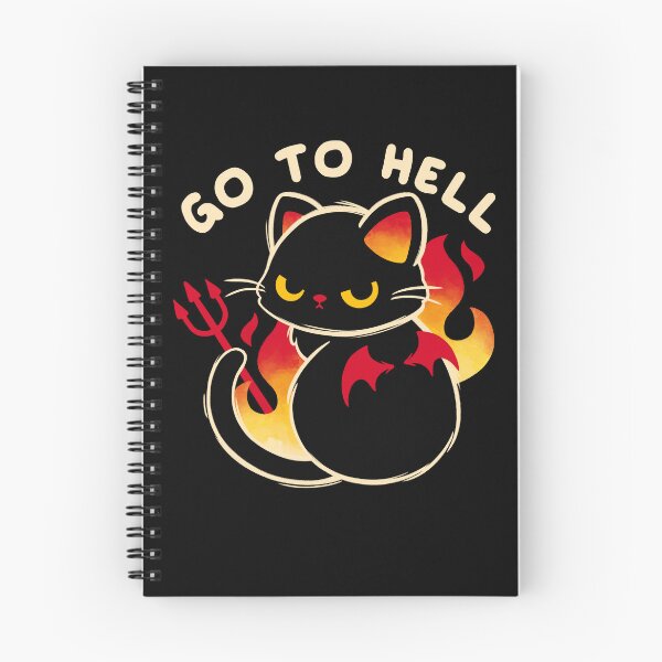 Item preview, Go to hell cat designed and sold by NemiMakeit.
