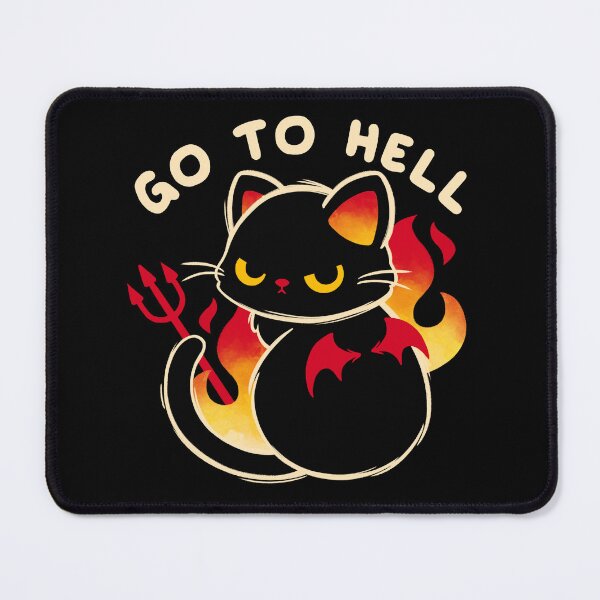 Item preview, Go to hell cat designed and sold by NemiMakeit.