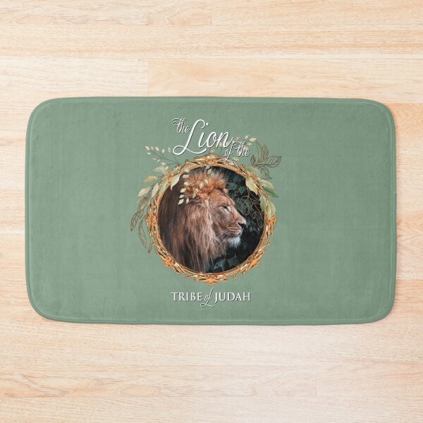 Item preview, Lion of Judah wreath on basil designed and sold by AbideApparel.