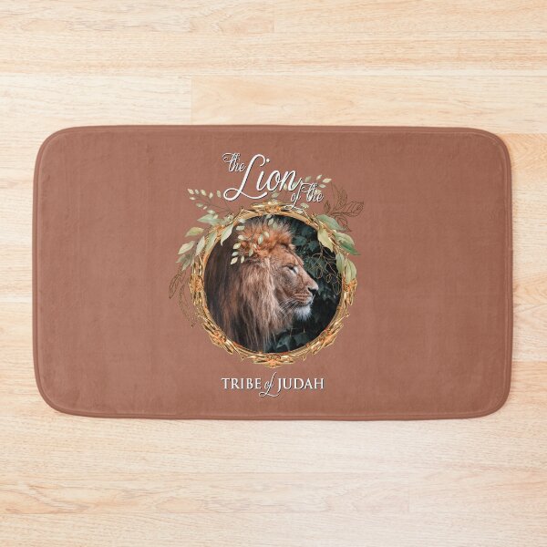 Item preview, Lion of Judah wreath on terracotta  designed and sold by AbideApparel.
