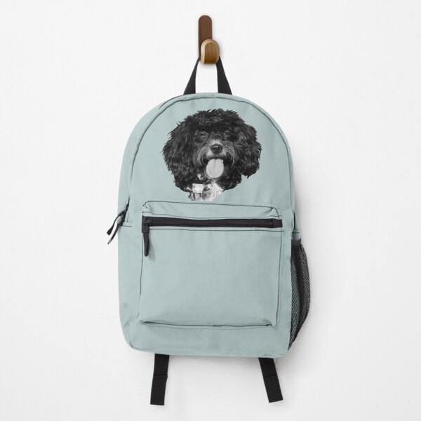 Item preview, Happy Cavapoo Puppy in Black and White designed and sold by Jane Stanley Photography.