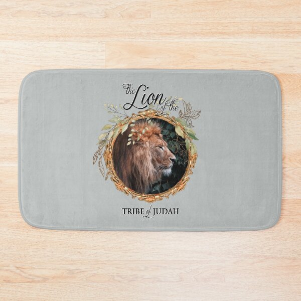 Item preview, Lion of Judah wreath on northern droplet designed and sold by AbideApparel.