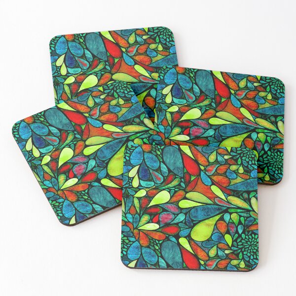 Item preview, Pretty Petals teal designed and sold by Suziness Designs.