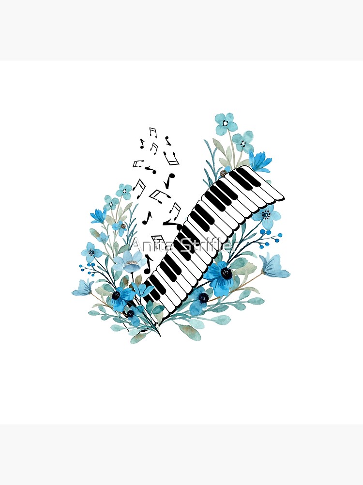 Drawing a flat piano keyboard in Illustrator, by Nate May