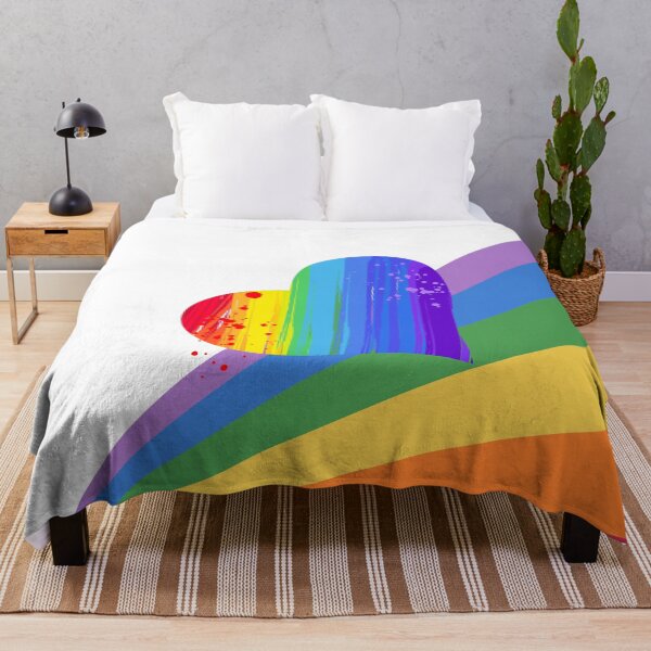 Artikelvorschau, Regenbogenstolzherz entworfen und verkauft von taffy3rock.
