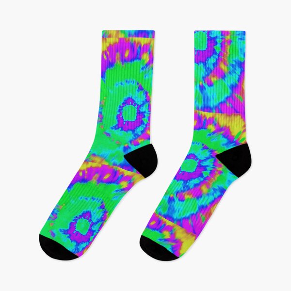 Item preview, Acid Green Hippie Tie Dye Psychedelic Colorful Design designed and sold by EarthArtDesigns.