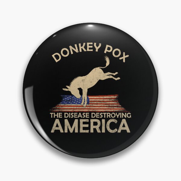 Item preview, Donkey Pox The Disease Destroying America T-Shirt, Party In The USA Shirt, Independence Day Shirt, USA Flag Patriotic  designed and sold by UniqueStylistic.