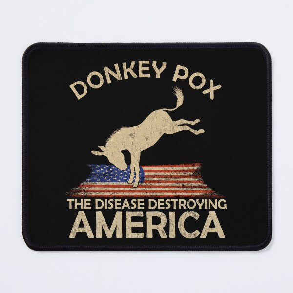 Item preview, Donkey Pox The Disease Destroying America T-Shirt, Party In The USA Shirt, Independence Day Shirt, USA Flag Patriotic  designed and sold by UniqueStylistic.