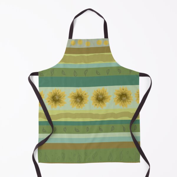 Item preview, Sunflower Natural Stripes Pattern designed and sold by korynaq.