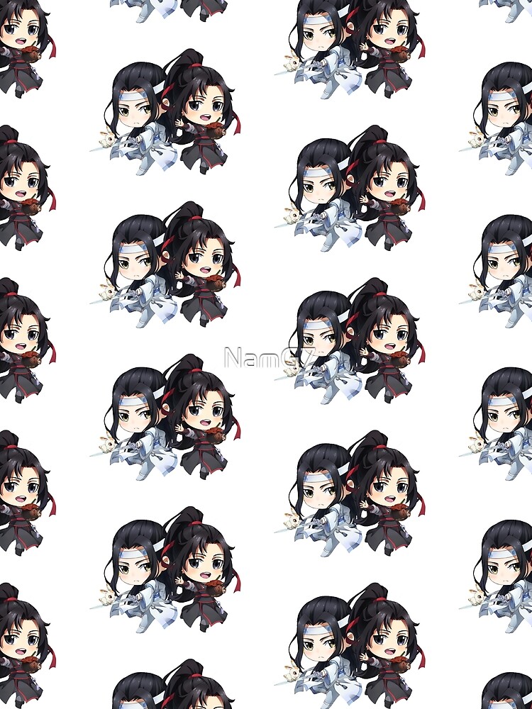 mo dao zu shi Q couple chibi Art Print for Sale by NamG7